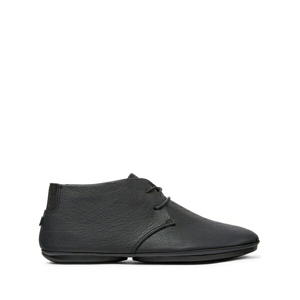 カンペール レディース ブーツ シューズ Nina asymmetric-toe leather boots Black|asty