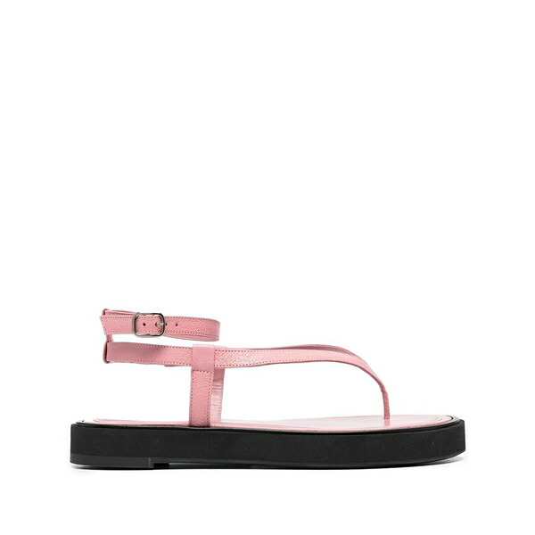 バイファー レディース サンダル シューズ Cece grained-leather sandals Pink｜asty