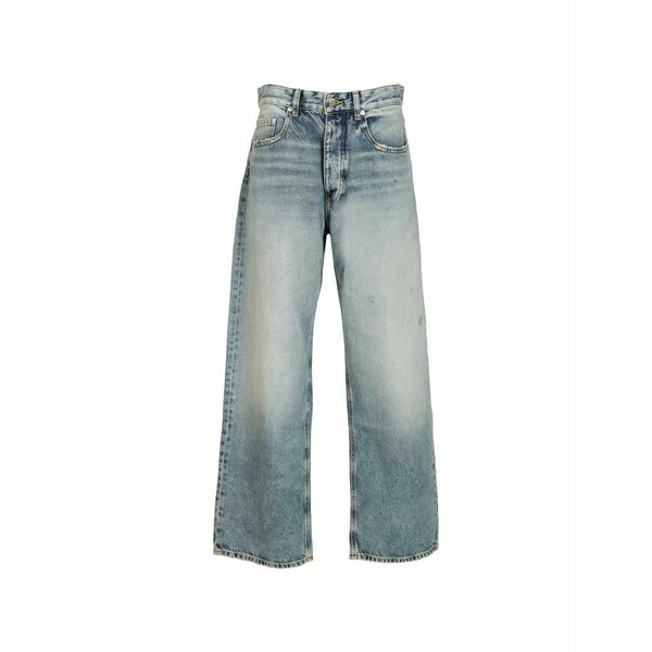 アイコン ジーンズ メンズ ジーンズズボン下 ボトムス Will wide-leg jeans Blue