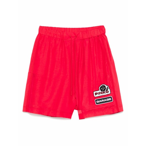 ピンコ レディース カジュアルパンツ ボトムス Lewis bermuda shorts Red