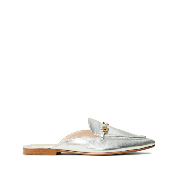 ツインセット レディース サンダル シューズ Oval t leather mules Grey｜asty