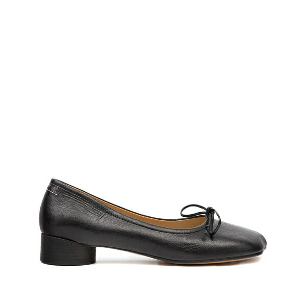 マルタンマルジェラ レディース パンプス シューズ Tie-detail pumps Black