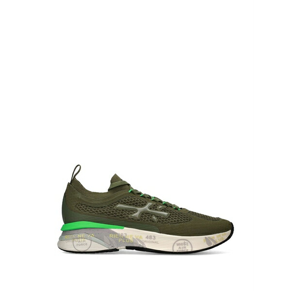プレミアータ メンズ スニーカー シューズ Moerun sneakers Green メンズ靴-靴-スニーカー