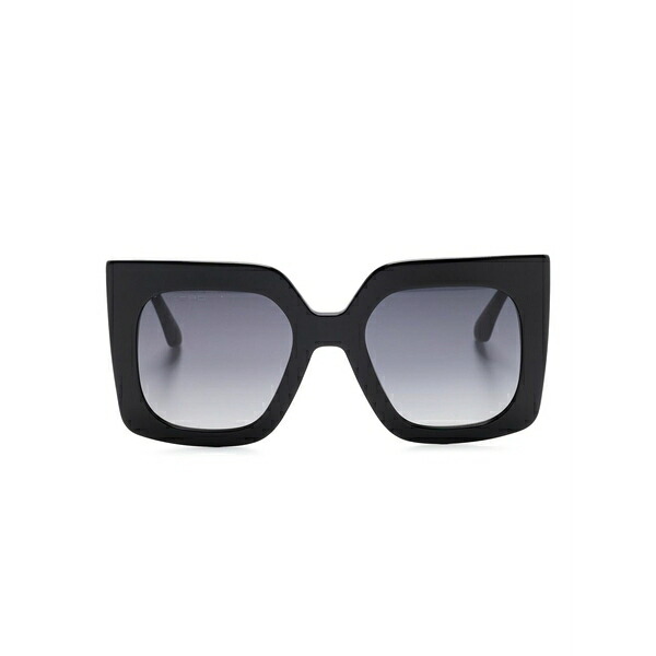 エトロ レディース サングラス＆アイウェア アクセサリー Oversize-frame sunglasses Black｜asty