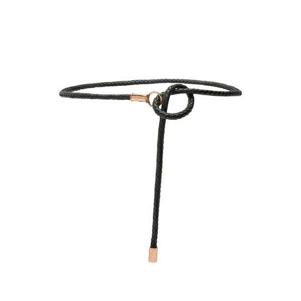 ガブリエラ ハー同盟罷工 レディース 三尺帯 付属物 Braided knot belt Black