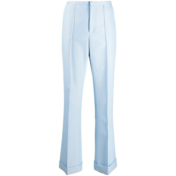 フィロソフィーデロレンゾセラフィーニ レディース カジュアルパンツ ボトムス Flared-leg tailored trousers Blue｜asty 26,520円