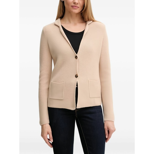 ベネトン  レディース ジレー アウター Patch-pocket cardigan Neutrals