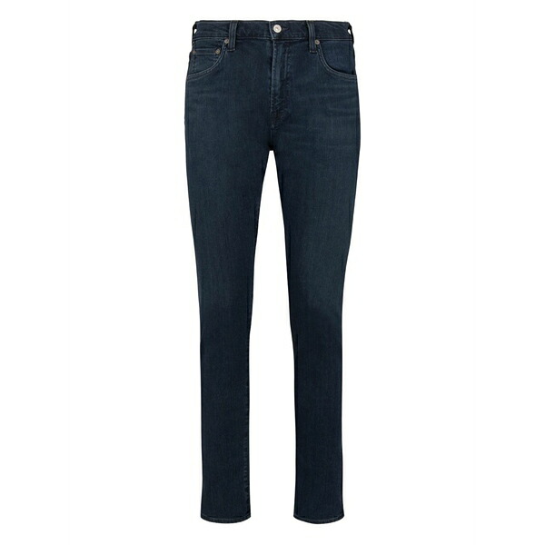 シチズンズ オブ ヒューマニティ メンズ デニムパンツ ボトムス Logo-patch jeans Blue|asty