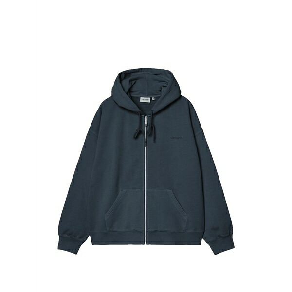 カーハート メンズ パーカー・スウェットシャツ アウター Zip-fastening hooded sweatshirt Blue｜asty 34,970円
