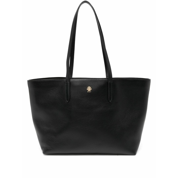 バリー レディース トートバッグ バッグ Logo-stamp leather tote bag Black