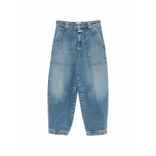 クローズド レディース ジーンズズボン下 ボトムス Seam-detail denim jeans Blue