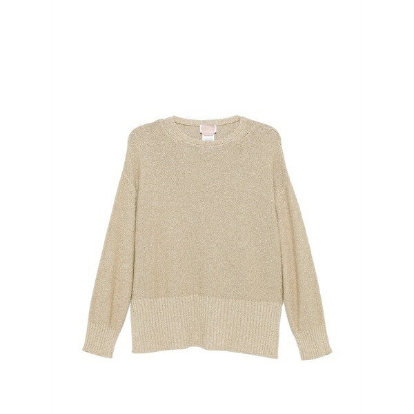 マリナリナルディ レディース ニット\u0026セーター アウター Knitted crew-neck sweater Neutrals