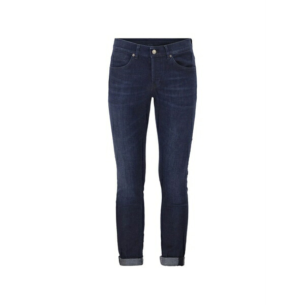 ドンダップ メンズ カジュアルパンツ ボトムス George skinny-fit jeans Blue|asty
