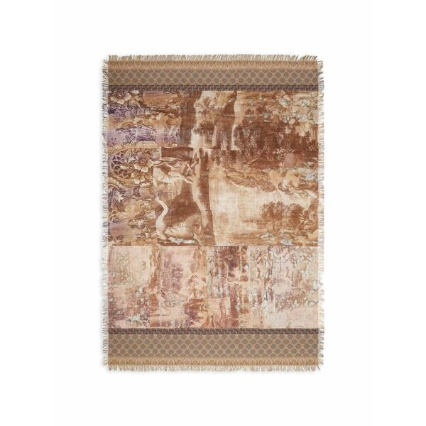 ピエール＝ルイ・マシア メンズ 消音装置・袈裟・えり巻き 添え物 Floral geometric scarf Neutrals