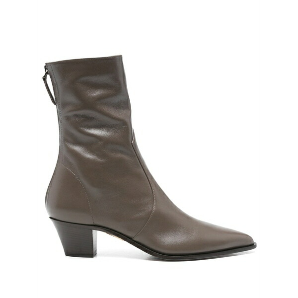 アクアズーラ レディース ブーツ シューズ 60粍 brunswick pointed-toe boots Brown