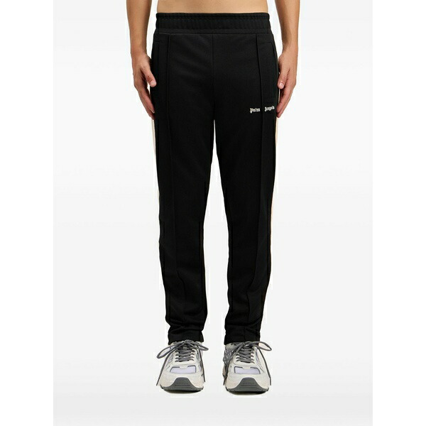 パーム・エンジェルス メンズ カジュアルパンツ ボトムス Logo track trousers Black｜asty