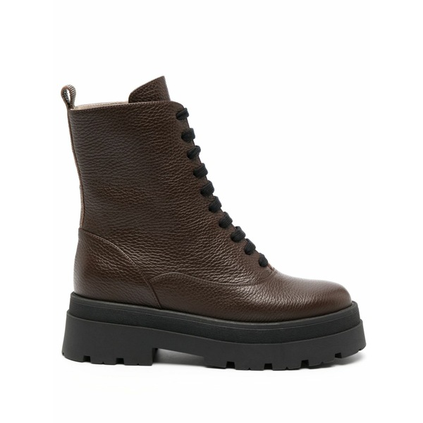 ファビアナ フィリッピ レディース ブーツ シューズ Ankle-length leather boots Brown