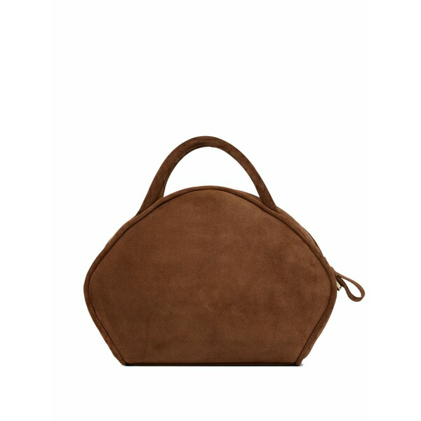 マーシャル  レディース トートバッグ バッグ Suede tote bag Brown