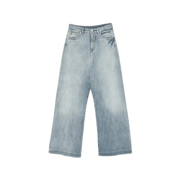 野球クラブ はたご屋 ザ 昼まえ レディース ジーンズズボン下 ボトムス Audrey pocket jeans Blue