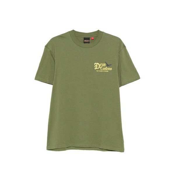 デウス エクス マキナ メンズ Tシャツ トップス Beep-beep graphic t-shirt Green|asty