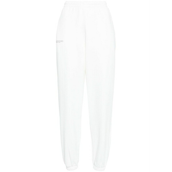食麺麭ガイア レディース 心地好いズボン下 ボトムス 365 midweight track pants White