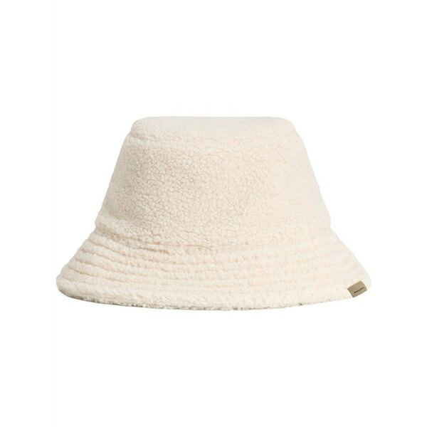 毛糸 分限者 レディース かぶり笠 付属品 Textured-finish bucket hat  Neutrals