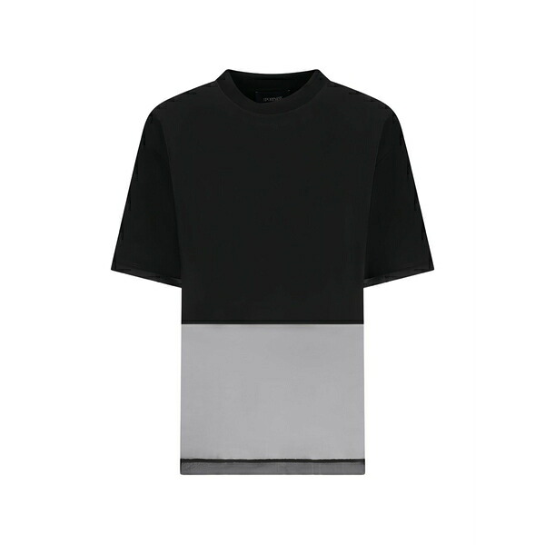 運動競技マックス レディース プルオーバー トップス Dottelia colourblock t-shirt Black