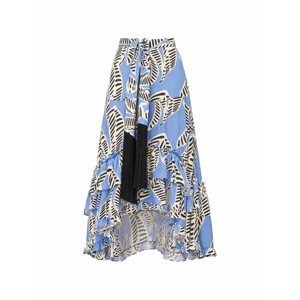 アレクシス レディース スコート ボトムス Bexley tassel ruffled skirt Blue