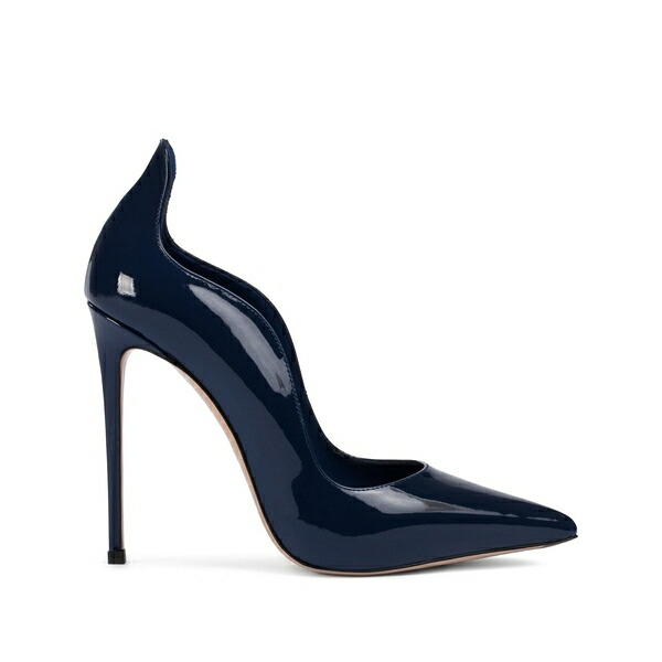 ル シラ レディース パンプス シューズ Ivy patent stiletto heels Blue