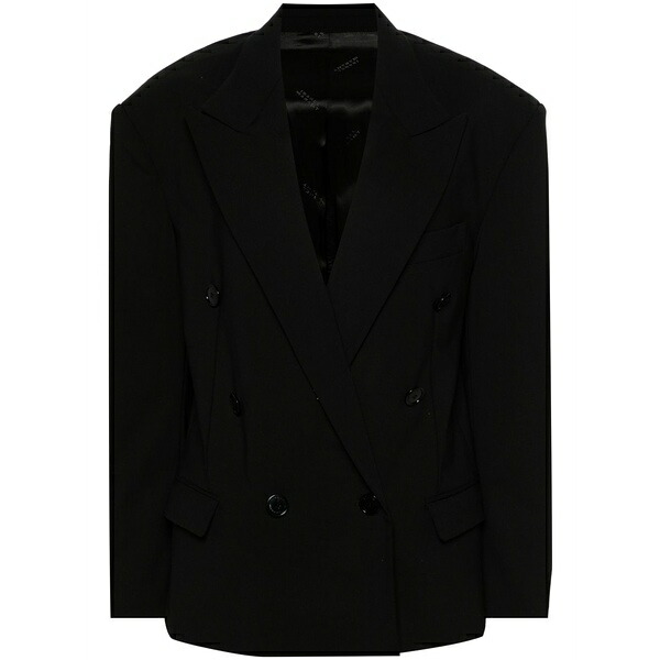 イザ呼びりん マラン レディース 上衣＆上衣 アウター Klero double-breasted blazer Black