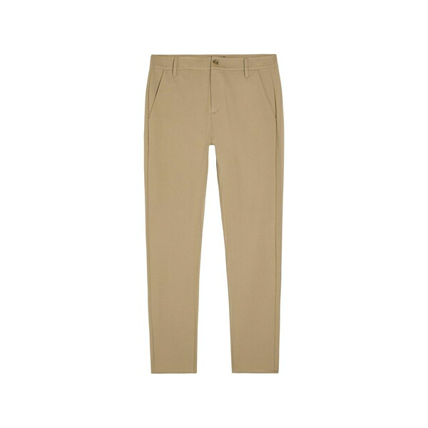 ページ メンズ 心地好いズボン下 ボトムス Stafford chino trousers Brown