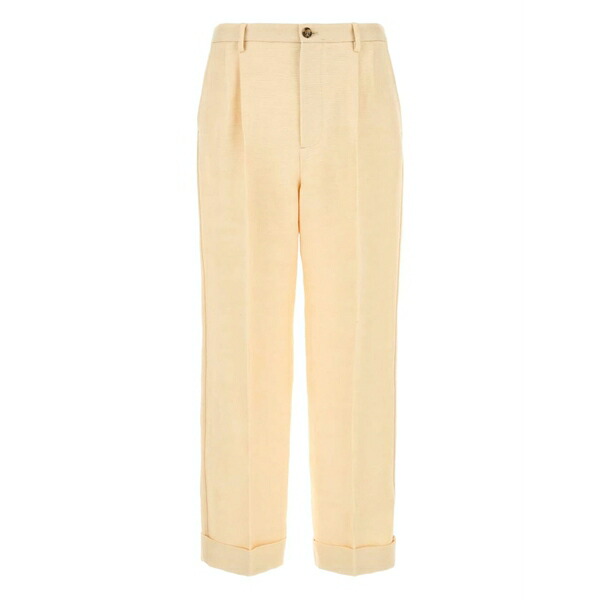 ヴァレンティノ ガラヴァーニ メンズ カジュアルパンツ ボトムス Pleated trousers Neutrals｜asty