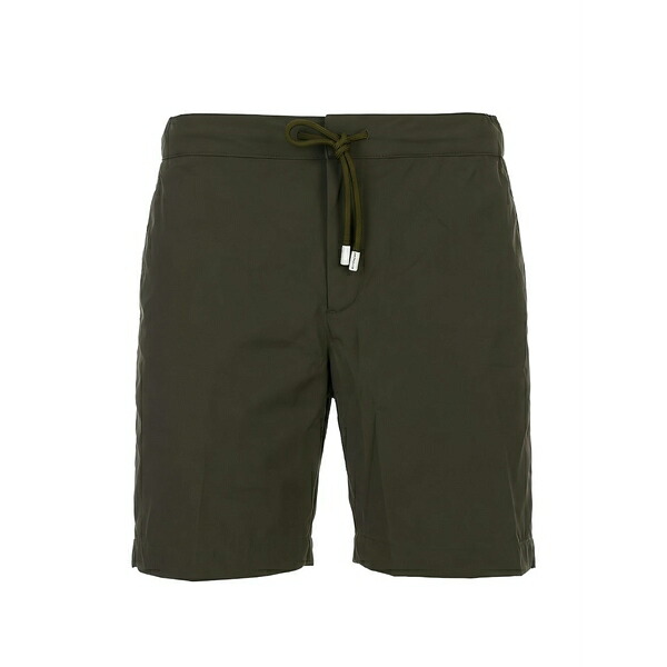 フェデーリ メンズ カジュアルパンツ ボトムス Drawstring carabiner-detail shorts Green｜asty 40,820円