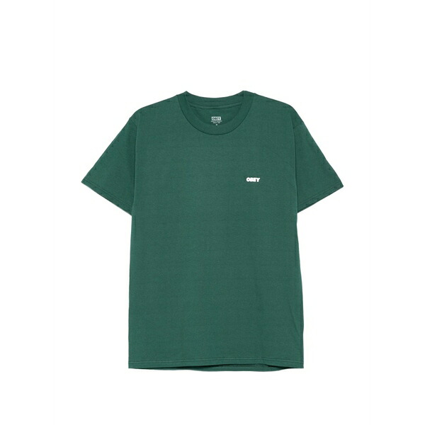 オベイ メンズ プルオーバー トップス Crew-neck t-shirt Green