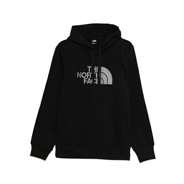 北の方人間の顔 メンズ パーカー・スウェットシャツ アウター Logo-print hoodie Black
