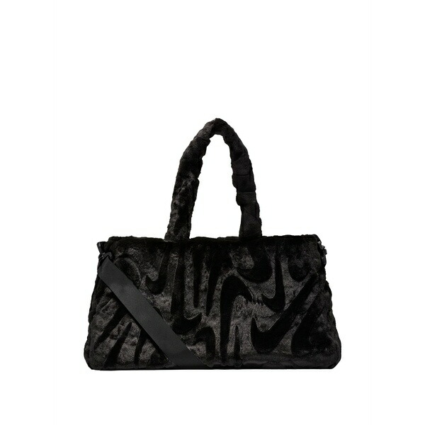 ナイキ メンズ トートバッグ 御徒面子 Faux-fur tote bag Black