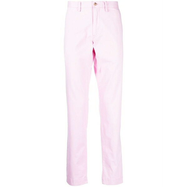 ラルフローレン メンズ 心地好いズボン下 ボトムス Bedford tailored-cut trousers Pink