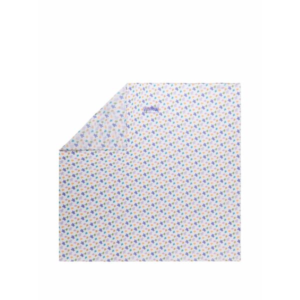 ヴィルブレクイン メンズ 消音装置・袈裟・えり巻き 佩び物 Turtle-print square bandana scarf White