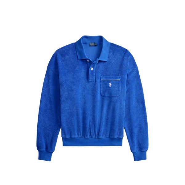 ラルフローレン レディース スポーツシャツ トップス Long-sleeve polo shirt Blue