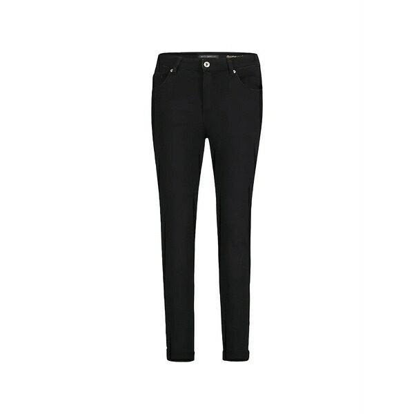 ベティーバークレイ レディース ジーンズズボン下 ボトムス Turn-up trousers Black