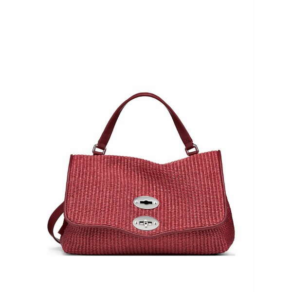 ザネラート レディース トートバッグ バッグ Small postina?? woven tote bag Red