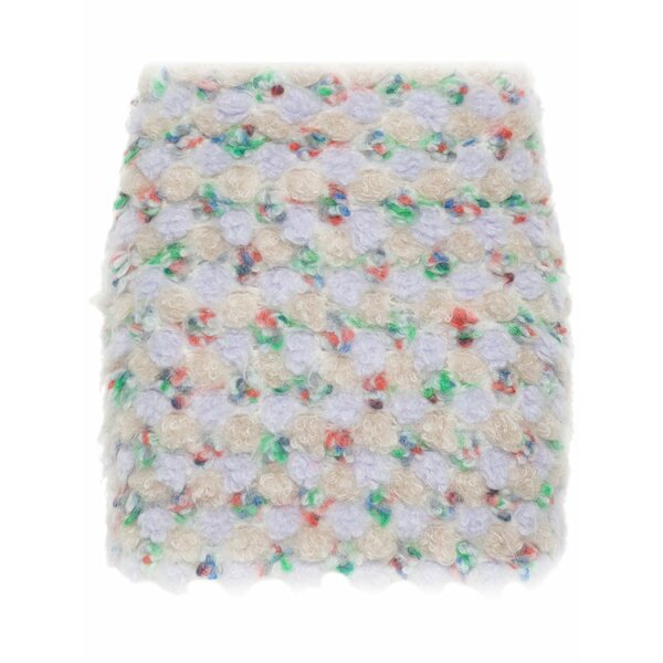 ブルマリン レディース スカート ボトムス Boucl?? mini skirt Neutrals｜asty