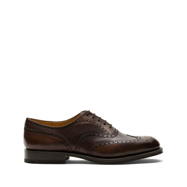 教会堂 メンズ 御召しものシューズ シューズ Burwood oxford shoes Brown