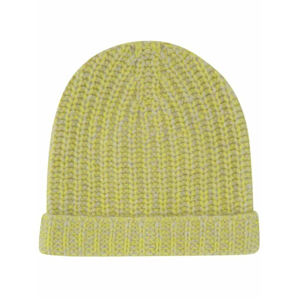 ザ・エルダー・ステーツマン メンズ 鳥打ち帽 付属物 Cashmere beanie hat Yellow