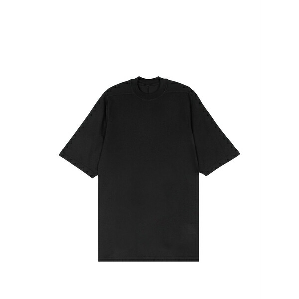 リックオウエンス レディース Tシャツ トップス Jumbo short-sleeve t-shirt Black|asty