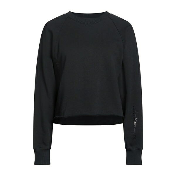 【貨物輸送無料】 カルバンクライン レディース パーカー・スウェットシャツ アウター Sweatshirts Black