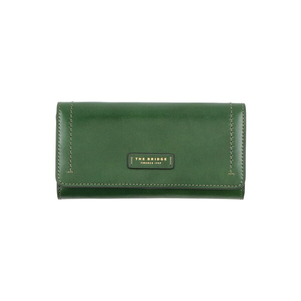 【貨物輸送無料】 ザ・ブリッジ レディース 紙入れ 付属品 Wallets Green