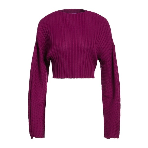 【貨物輸送無料】 サイモン銀鏡 レディース プルオーバー トップス T-shirts Purple