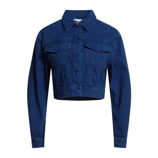 【送料無料】 モスキーノ レディース ジャケット＆ブルゾン アウター Denim outerwear Blue｜asty 64,790円