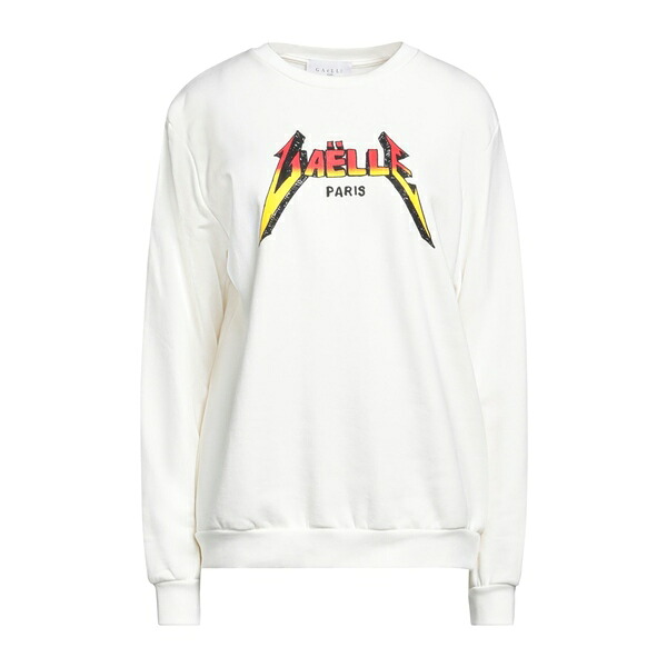 【貨物輸送無料】 ガレパリ レディース パーカー・スウェットシャツ アウター Sweatshirts White